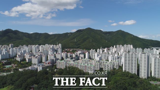 군포 산본신도시 전경. /군포시