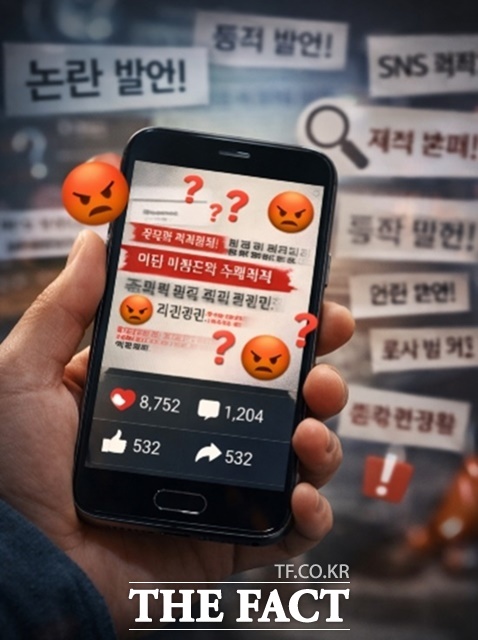 얼굴이 알려진 유명인일수록 'SNS 리스크 관리'의 중요성을 다시 인식해야 한다. SNS 사용 가이드라인을 마련하고, 지속적인 커뮤니케이션 교육을 통해 불필요한 논란을 줄일 수 있다. /AI이미지