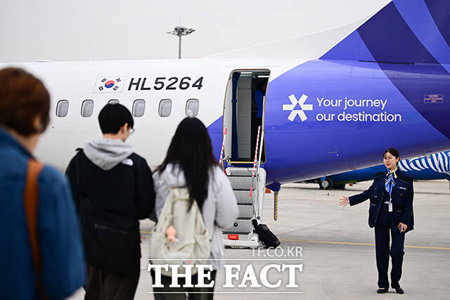 섬에어는 72인승 에이티아르 72-600을 김포-사천 노선에 투입한다. 이 기종은 프로펠러를 돌려 추력을 얻는 터보프롭 항공기다.