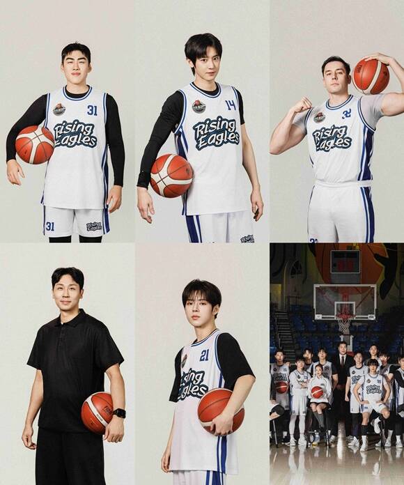 코미디언 조진세, 그룹 엑소 찬열, 배우 줄리엔 강, 그룹 나우즈 진혁, 김태술 코치가 SBS 새 예능프로그램 '열혈농구단2'에 합류한다. /SBS