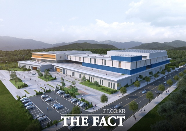 우주환경시험시설 조감도. /진주시