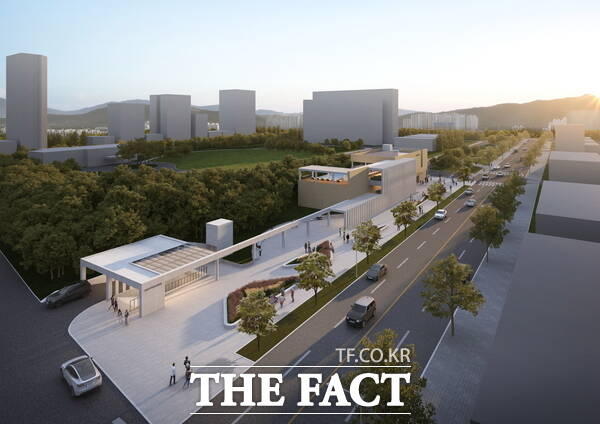 2027년 준공 예정인 유성온천 문화체험관 조감도 /대전시 유성구