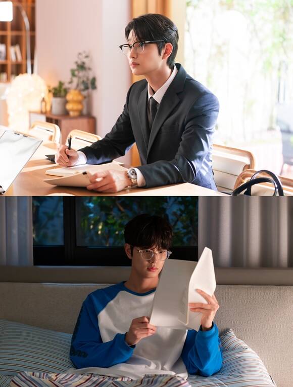 배우 김재원이 티빙 새 오리지널 시리즈 '유미의 세포들 시즌3'을 통해 김고은과 호흡을 맞추며 혐관 로맨스를 보여줄 예정이다. /티빙