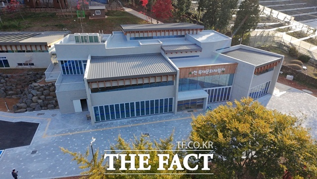 사천케이블카 자연휴양림 내에 조성된 사천 목재문화체험장 /사천시