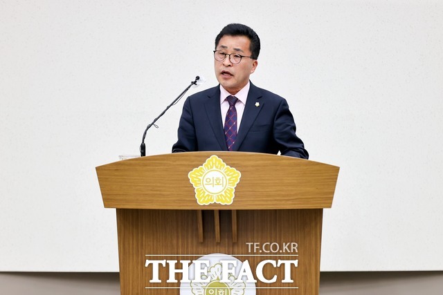 전영옥 당진시의원이 31일 5분 자유발언을 통해 현대제철 종합병원 건립이 시민 전체를 위한 수준 높은 의료 인프라로 구축돼야 한다고 강조했다. /당진시의회