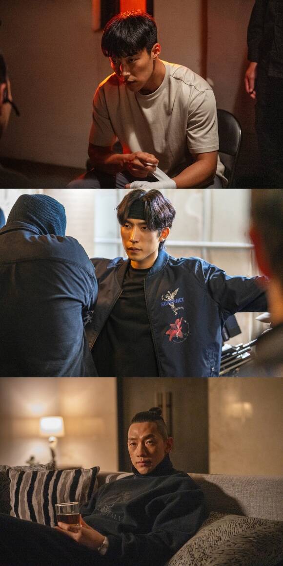 배우 우도환 이상이가 넷플릭스 새 오리지널 시리즈 사냥개들 시즌2로 3년 만에 다시 한번 호흡을 맞추는 가운데, 배우 정지훈이 새로운 빌런으로 합류했다. /넷플릭스