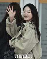  해맑게 인사하는 이유미 [포토]