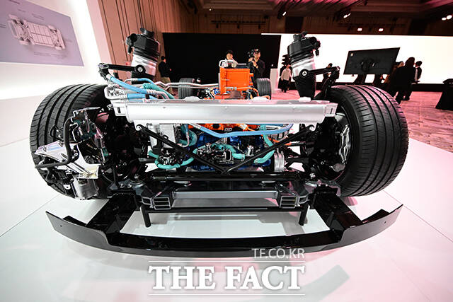 EX90의 프레임. /남윤호 기자