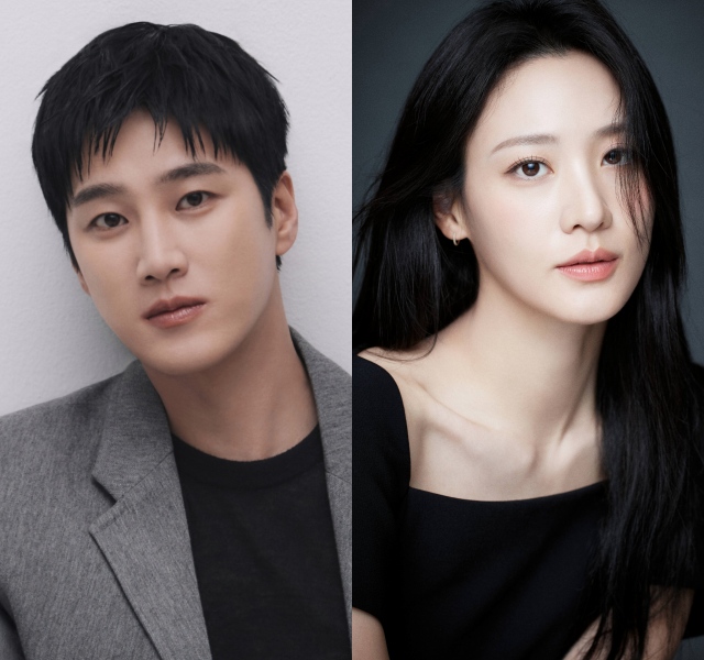 배우 안보현(왼쪽)과 수현이 JTBC 드라마 '신의 구슬'을 통해 칸 국제 시리즈 페스티벌의 핑크카펫을 밟는다. /AM엔터테인먼트, 사람엔터테인먼트