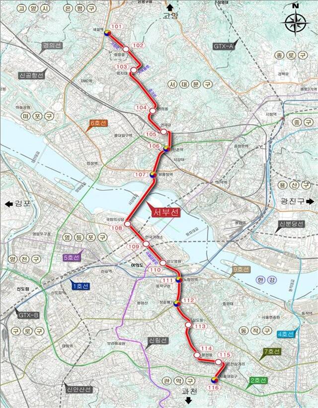 서울시가 두선건설컨소시엄과 서부선 우선협상대상자 지위 취소 절차에 착수한다. /서울시