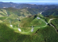  코오롱글로벌, 태백 하사미 풍력발전단지 전력거래 개시