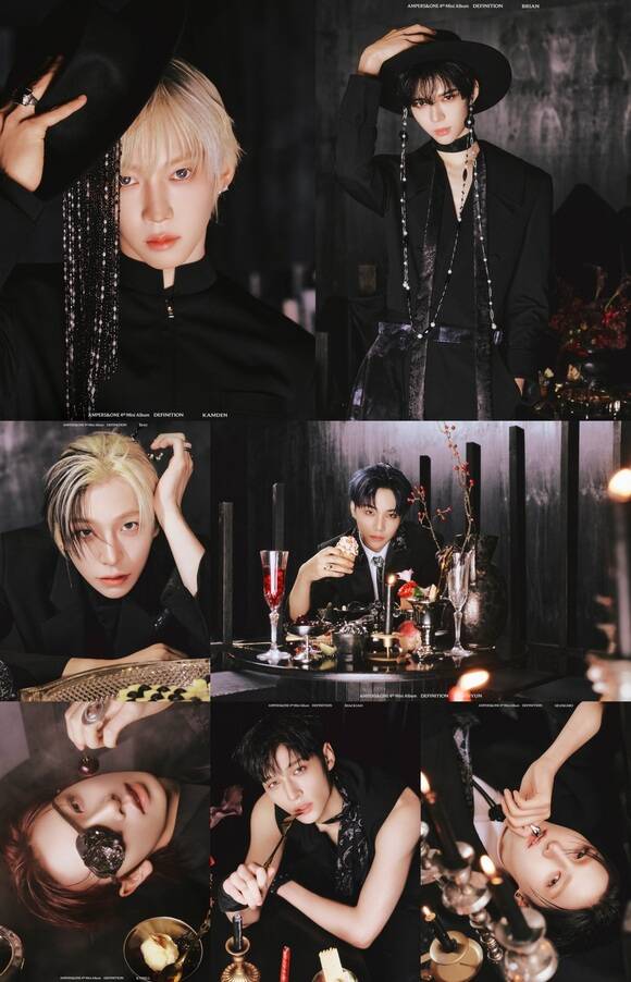 그룹 앰퍼샌드원이 네 번째 미니앨범 'DEFINITION'의 세 번째 개인 콘셉트 포토를 공개했다./FNC엔터테인먼트