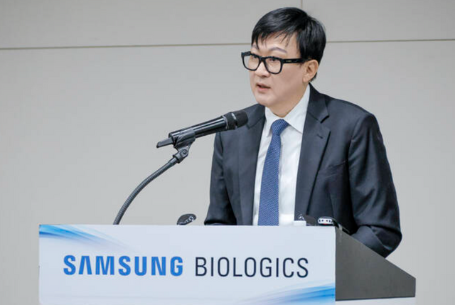 존 림 삼성바이오로직스 대표가 지난 3월 20일 오전 인천 송도컨벤시아에서 열린 제15기 정기주주총회에서 발언하고 있다. /삼성바이오로직스