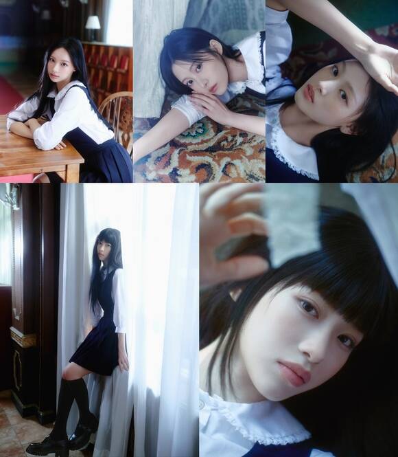 리센느는 신곡 'Runaway'에서 스산하고 다크한 콘셉트를 예고해 기대감을 높이고 있다./더뮤즈엔터테인먼트