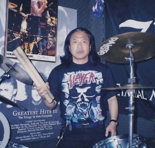 밴드 백두산의 드러머 한춘근이 세상을 떠났다. /소셜 미디어 캡처