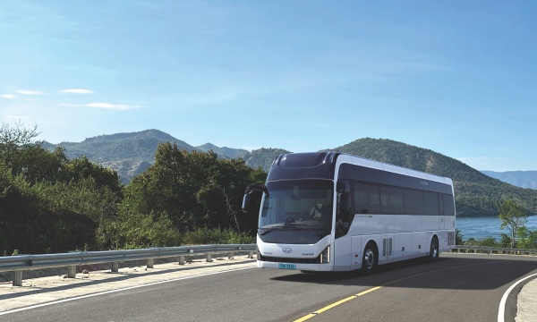 현대차 수소전기버스가 국내에서 3000대 판매량을 돌파했다. /현대차