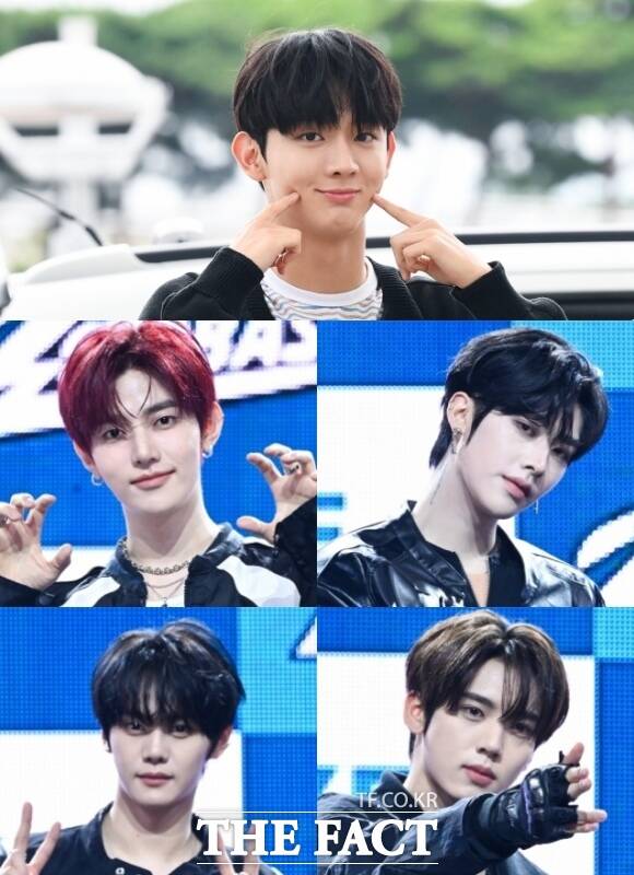 그룹 이븐 출신 유승언(위)이 그룹 제로베이스원 출신 장하오 리키 한유진 김규빈(왼쪽 위부터 시계방향)에 이어 YH엔터테인먼트 신인 보이그룹에 최종 합류해 데뷔한다. /더팩트 DB