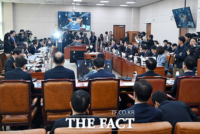 전체회의 개의한 윤석열 정권 정치검찰 조작기소 의혹사건 진상규명 국정조사 특별위원회.