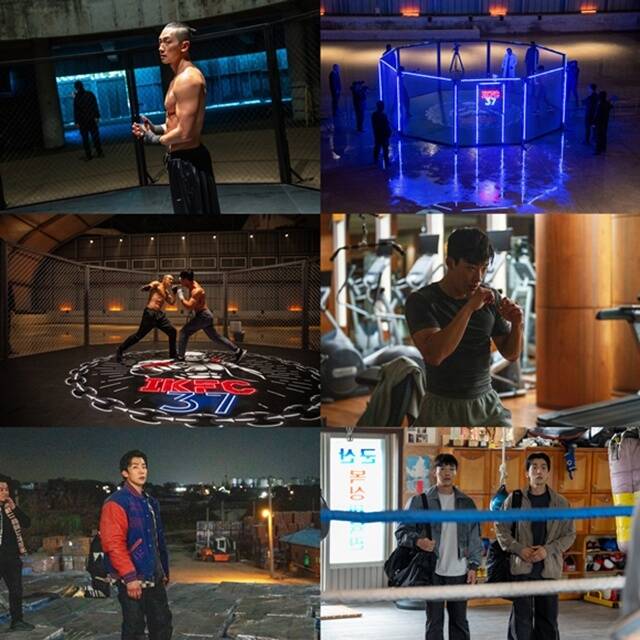 넷플릭스 새 시리즈 '사냥개들' 시즌2 제작진이 스틸을 공개해 작품을 향한 기대감을 높였다. /넷플릭스