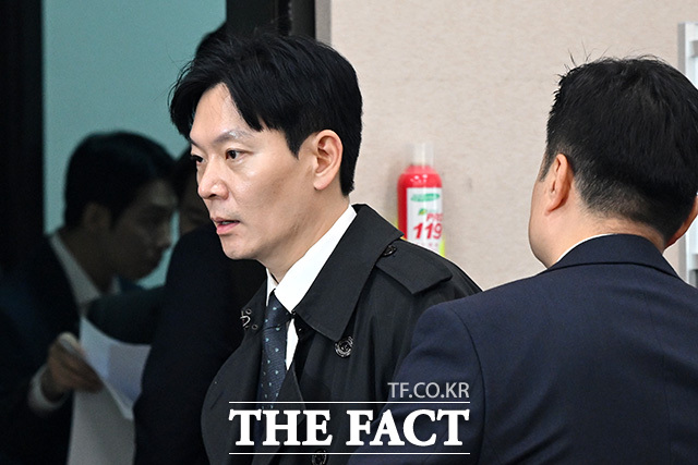 윤석열 정권 정치검찰 조작기소 의혹사건 진상규명 국정조사 특별위원회 전체회의 출석한 박상용 검사.