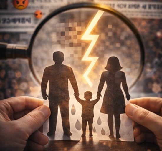 유명 연예인들은 본인의 언행은 물론, 가족 구성원까지 높은 수준의 책임 의식과 관리를 요구받는다. 연예인을 공인으로 바라보는 시선이 유지되는 한, 가족 역시 그 영향권에서 완전히 자유로울 수 없다는게 일반 대중의 정서다. /AI 이미지