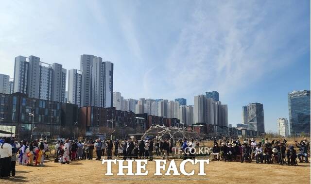 인천시가 4일 연수구 송도동에서 2026년도 이음텃밭을 개장했다. /인천시