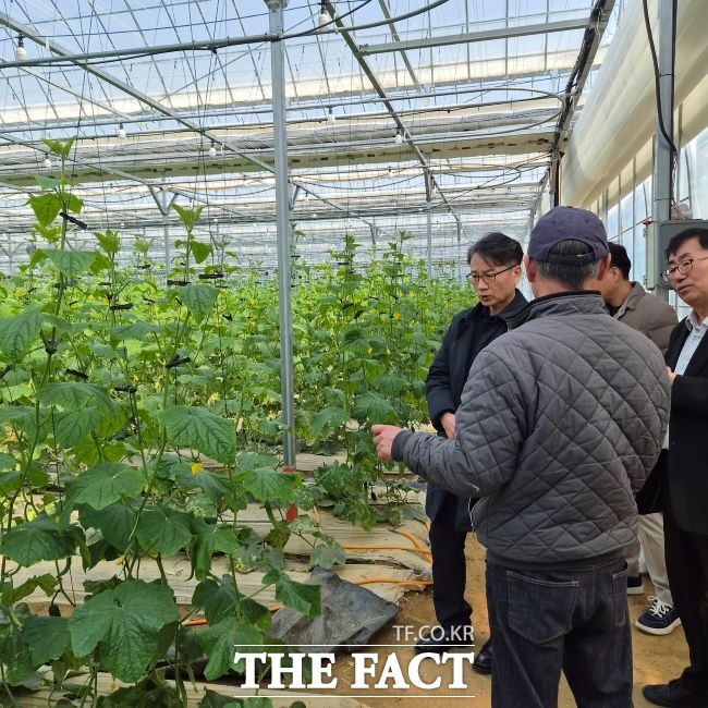 경기도 비상대응반 농업 현장 방문 /경기도