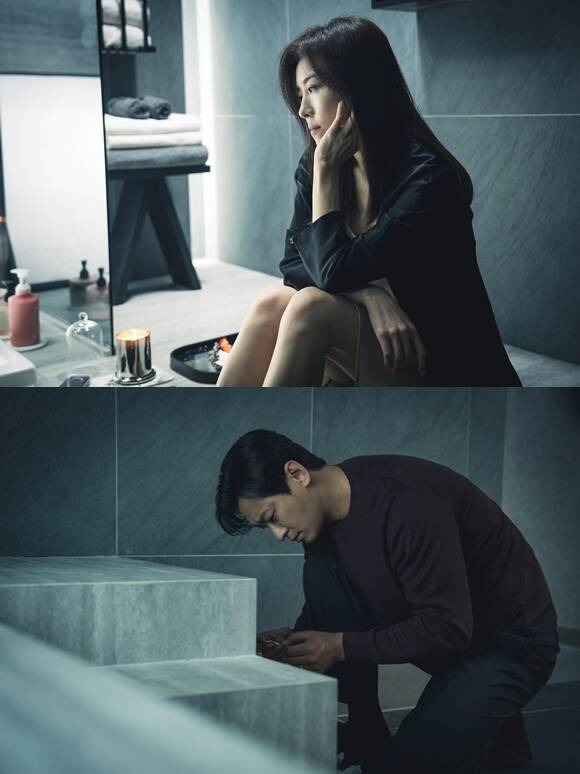 배우 하지원이 <더팩트>와 만나 ENA 월화드라마 '클라이맥스' 종영 인터뷰를 진행했다. /해와달엔터테인먼트