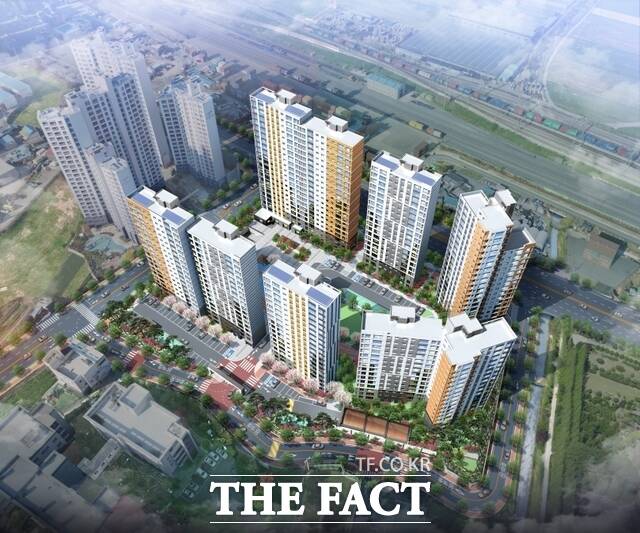 북전주 광신프로그레스 단지 조감도. /광신주택