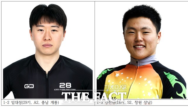 임대성(29기, A2, 충남 계룡) 강진남(18기, S2, 창원 상남)