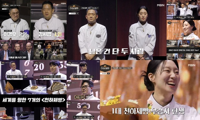 파티시에 황지오가 MBN 예능프로그램 '천하제빵'의 초대 우승을 거머쥐었다. /MBN