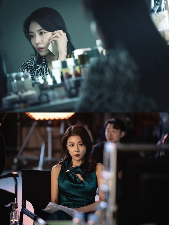 배우 하지원이 <더팩트>와 만나 ENA 월화드라마 '클라이맥스' 종영 인터뷰를 진행했다. /해와달엔터테인먼트