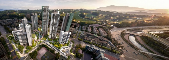 대우건설은 지난 주말 열린 용인 기흥1구역과 마포 성산 모아타운 3구역 시공사 선정총회에서 시공사로 선정됐다. 사진은 기흥1구역 조감도. /대우건설