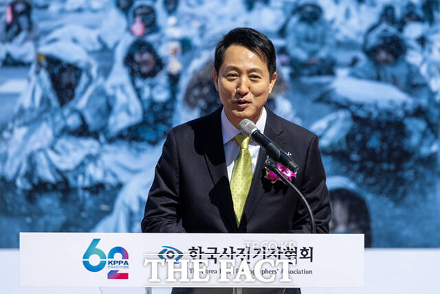 축사하는 오세훈 서울시장.