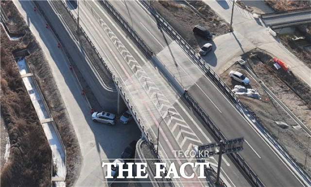 용인 반도체 클러스터 일반산업단지 도로시설물인 야광주교. /용인시