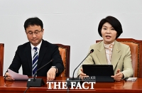  모두발언하는 한정애 정책위의장 [포토]