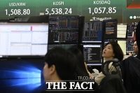  5500선 돌파한 코스피 [포토]