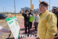  아산시, 탕정7초·탕정고 신설 현장 점검…