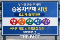  부여군, 자원안보 위기 대응 '승용차부제' 시행