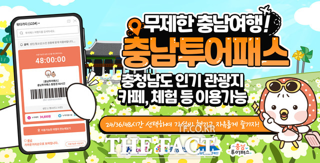'충남투어패스' 홍보물 /충남도