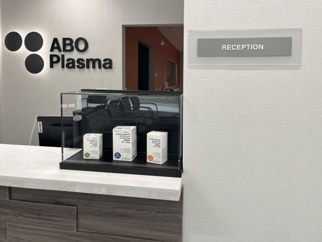 GC녹십자의 미국 자회가 ABO플라즈마의 텍사스주 라레도 혈장센터가 미국 식품의약국(FDA) 허가를 획득했다. 사진은 텍사스주에 개소한 라레도 혈장센터 내부. /GC녹십자