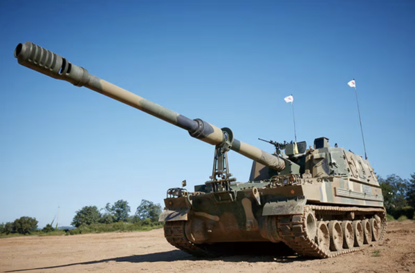 한화에어로스페이스의 주력 수출 무기인 'K9 자주포'. / 한화에어로스페이스