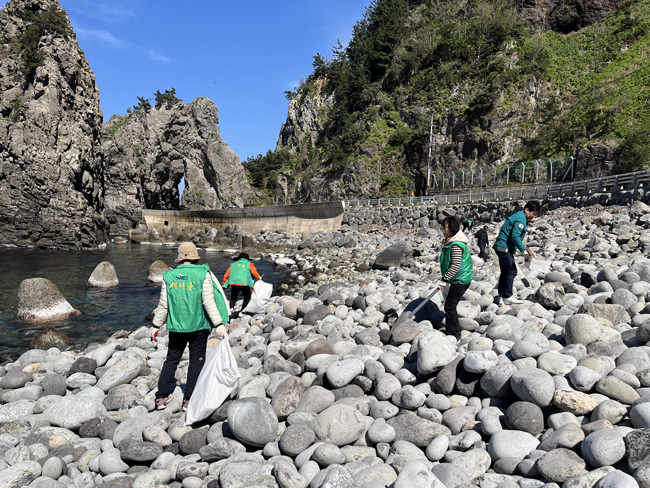 울릉군이 '2026년 클린울릉 민·관·군 합동 국토대청결 운동'을 실시했다. /울릉군