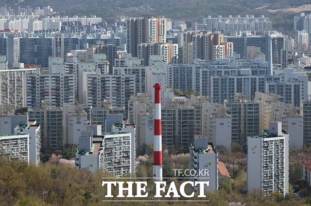 한국부동산원에 따르면 4월 첫째 주 기준 서울 아파트 매매가격 상승률은 0.10%로 나타났다. /뉴시스