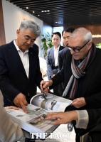  정원주 대우건설 회장, 건축가 도미니크 페로 면담…