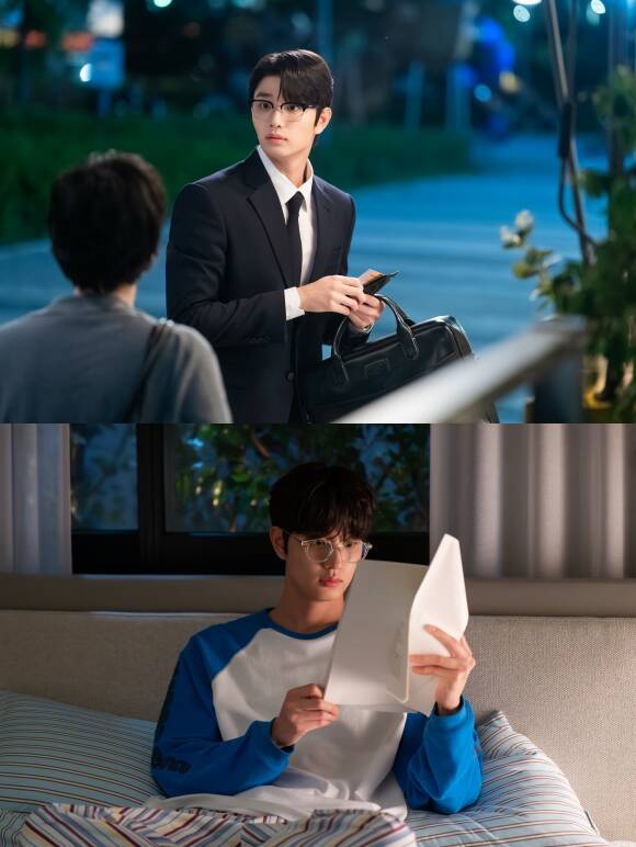 배우 김재원이 오는 13일 공개되는 티빙 오리지널 시리즈 '유미의 세포들' 시즌3를 통해 로맨스 연기를 보여준다. /tvN