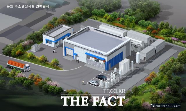 미니수소도시 수소생산시설 조감도 /용인시