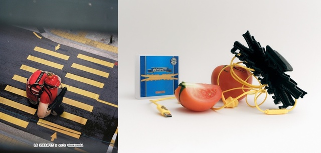 하이브는 일반 브랜드 제품과 견주어도 손색없는 디자인과 품질을 구현하고 일상 곳곳에서 자연스럽게 스며들도록 하고 있다. 사진은 지난해 진행한 르세라핌 브랜드 머치로 공식 상품이 아티스트의 브랜딩 자체를 견인하고 확장할 수 있음을 보여준 사례다. /하이브