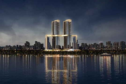 포스코이앤씨가 10일 신반포 19·25차 재건축 사업에 입찰제안서를 제출하며 'Zero to One(021)' 프로젝트를 제안했다. /포스코이앤씨