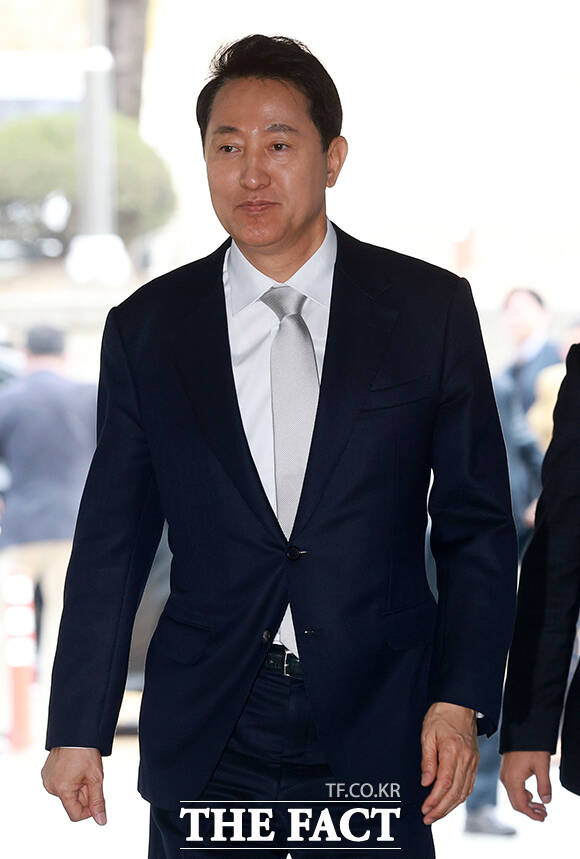 오세훈 서울시장이 정원오 후보를 향해 